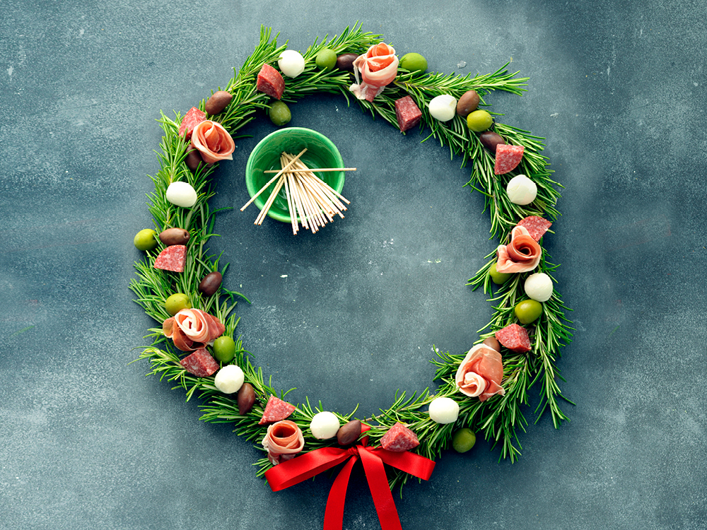 Antipasti Wreath Savory