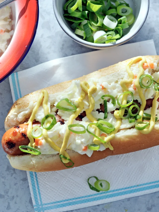 Southern Slaw Dogs | Savory