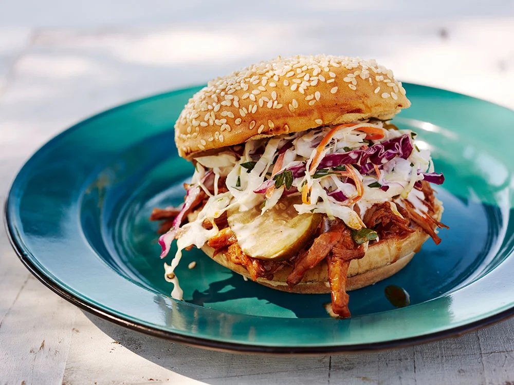 Slow Cooker Pulled Pork Sandwiches