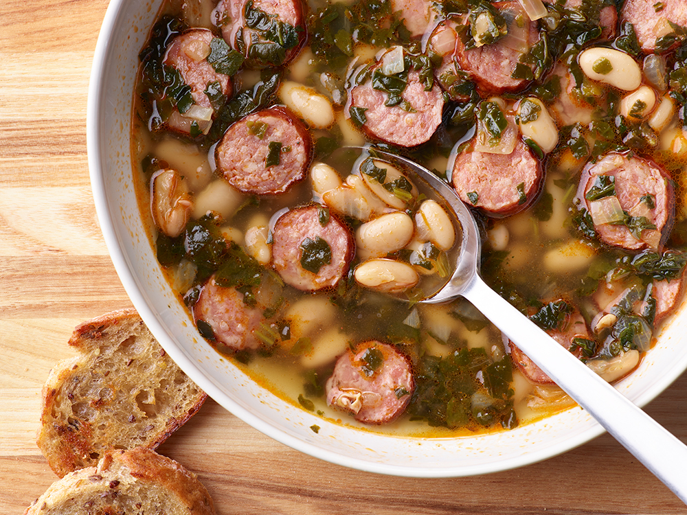 Chorizo and White Bean Stew | Savory