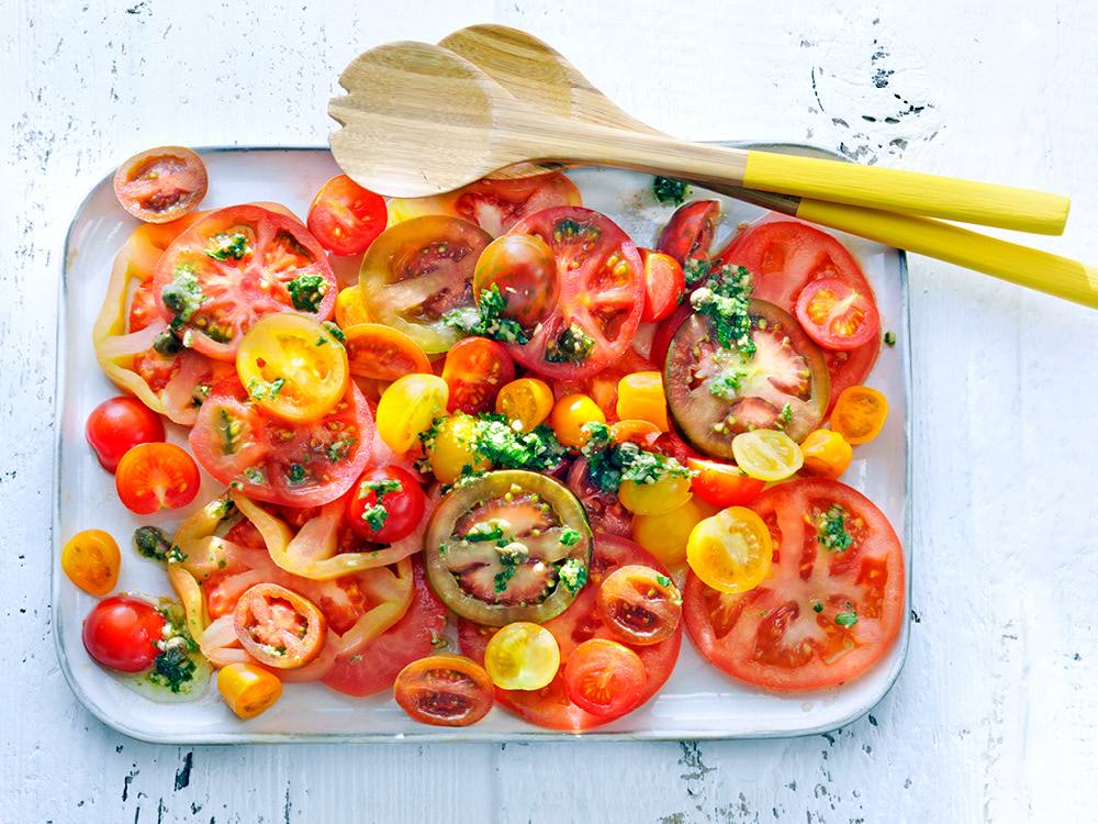 Marinated Tomato Salad | Savory