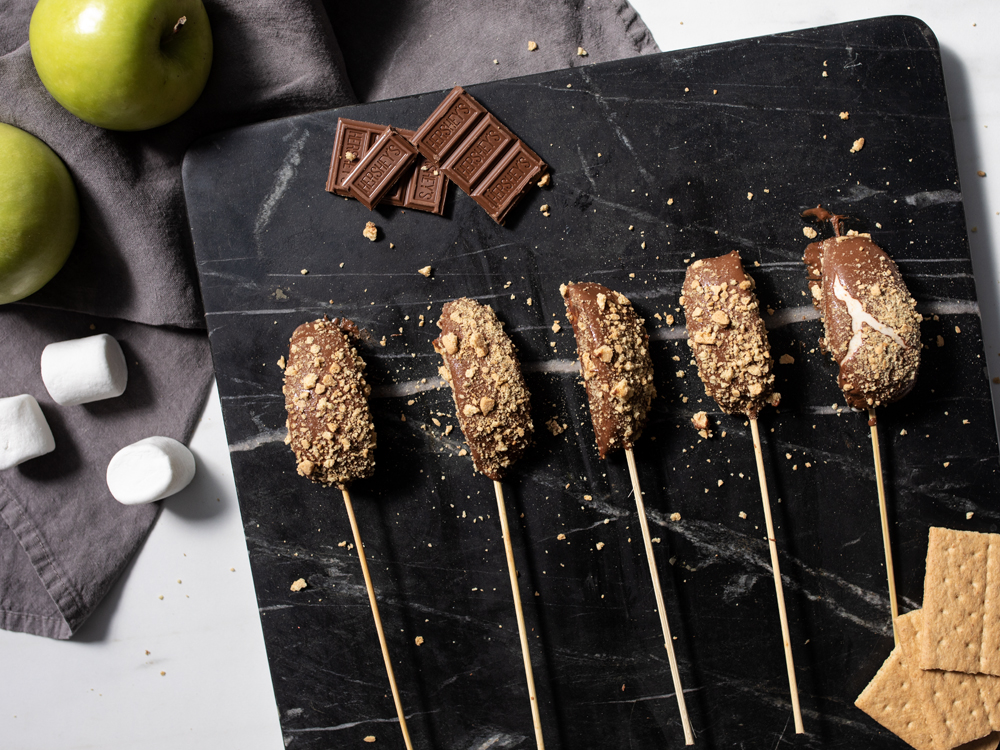 S’mores Candy Apple Slices | Savory