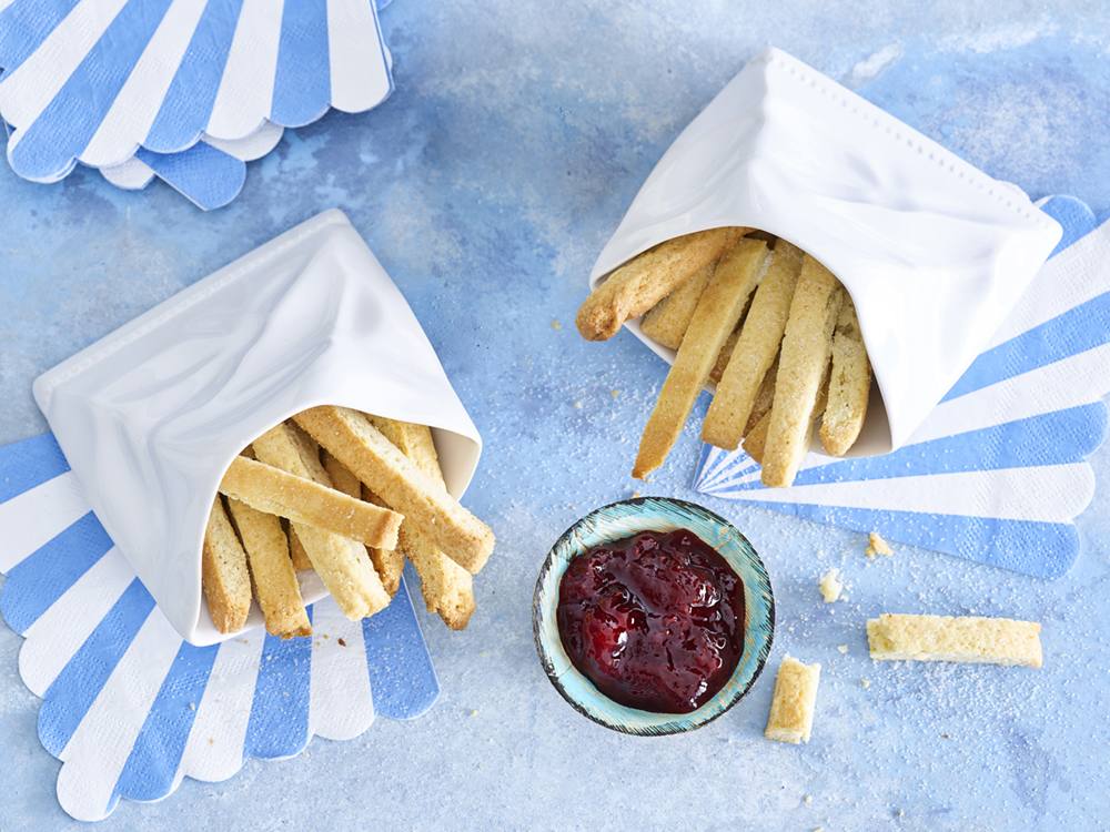 Burger & Fries Sugar Cookie Set