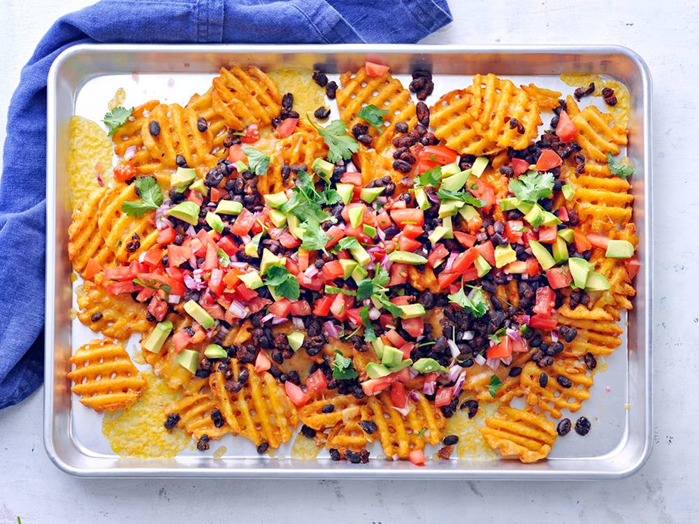 Waffle Nacho Fries | Savory