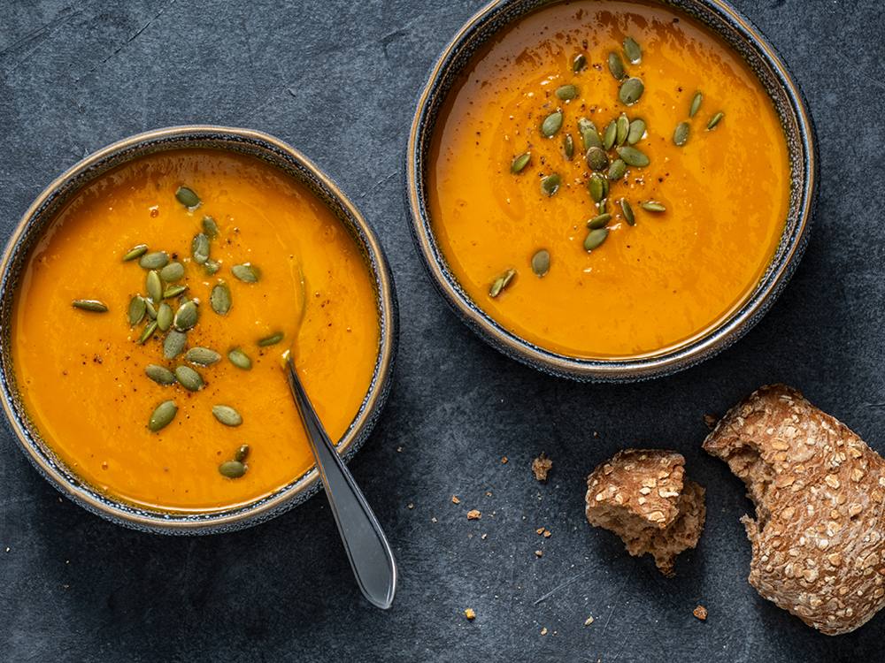 Savory Spiced Butternut Squash Soup