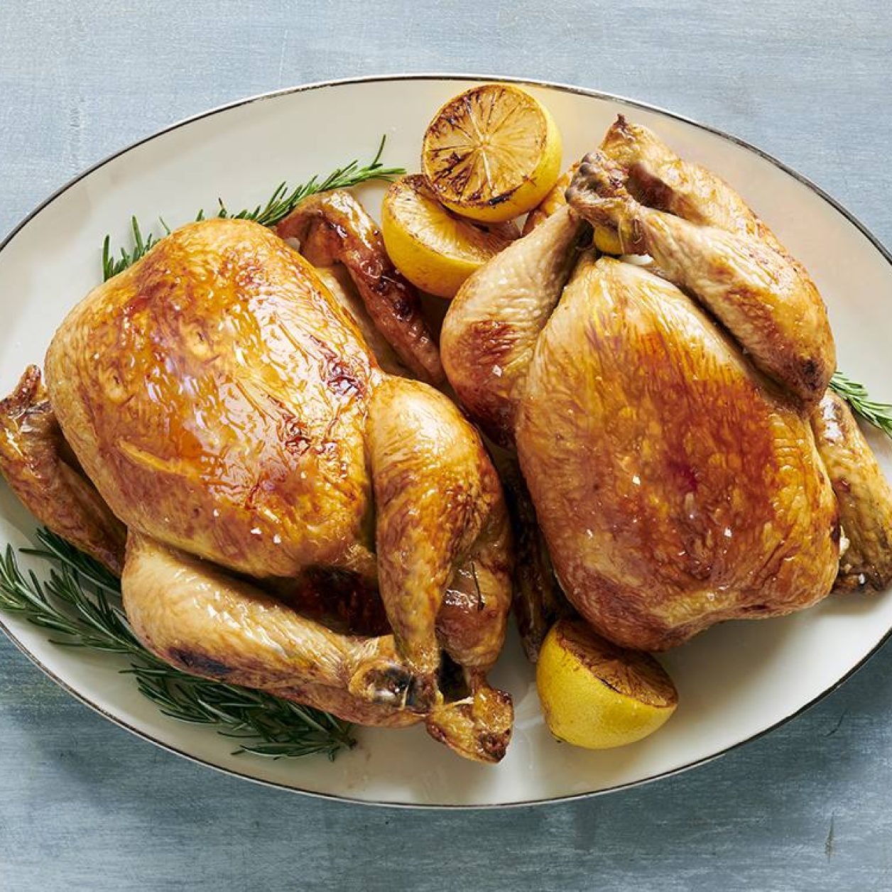 Honey-lemon Roast Chicken 