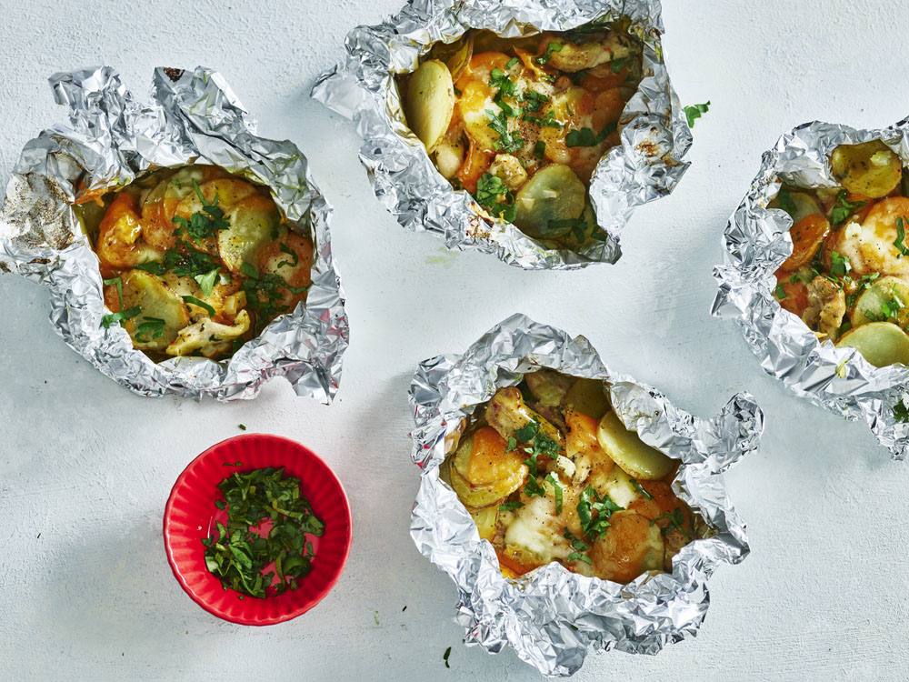 Foil packet chicken outlet and potato recipes