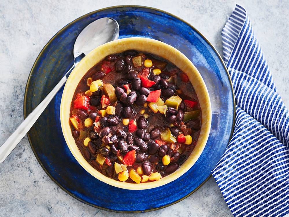 instant pot chili with black beans