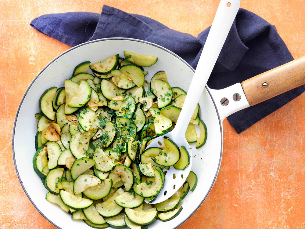 Sautéed Zucchini With Garlic Butter | Savory