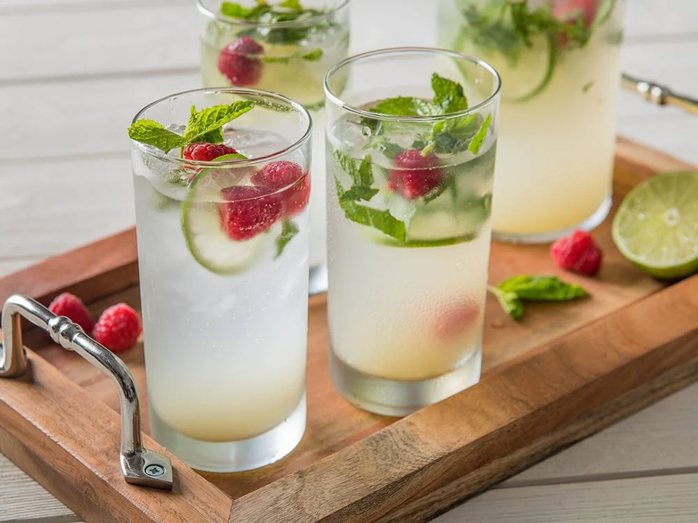 Raspberry Mojitos - Lemon Thistle