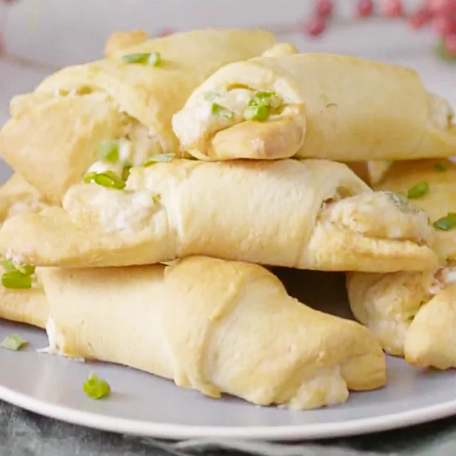 Crab & Cheese Crescent Rolls | Savory