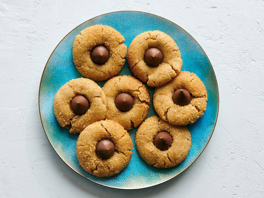 Peanut Butter Blossoms (no mixer!) - Katiebird Bakes