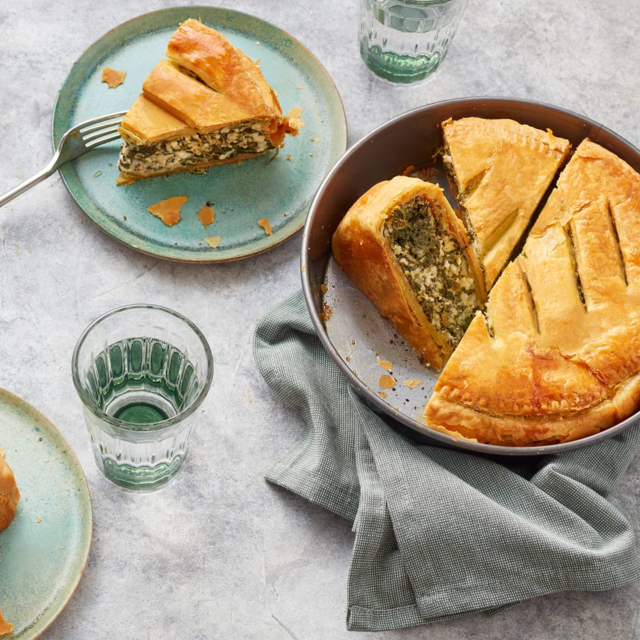 Spinach And Feta Pie 