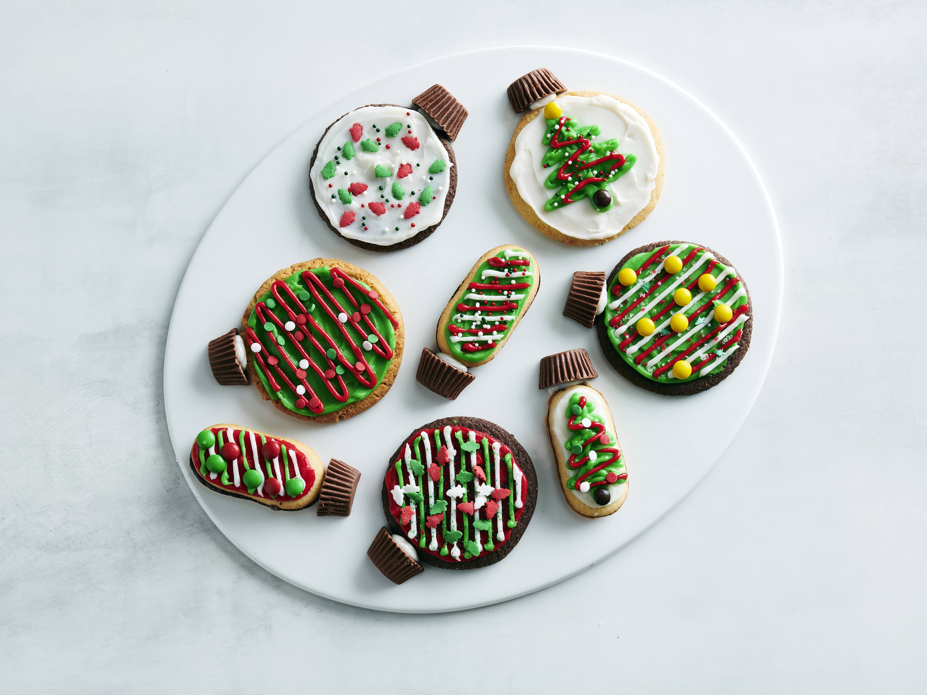 Easy Ball Ornament Cookies | Savory