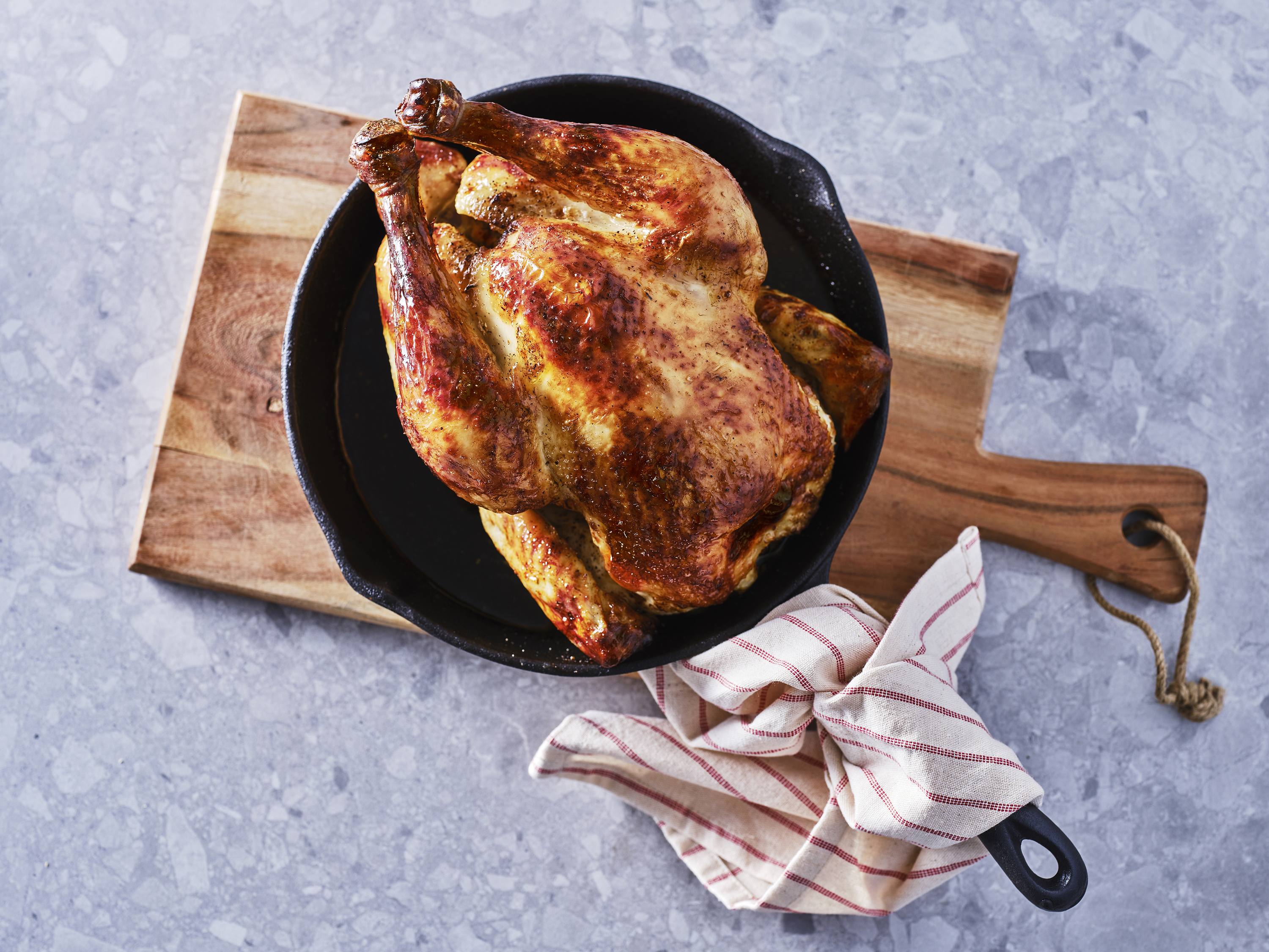 Buttermilk-Brined Roasted Chicken | Savory