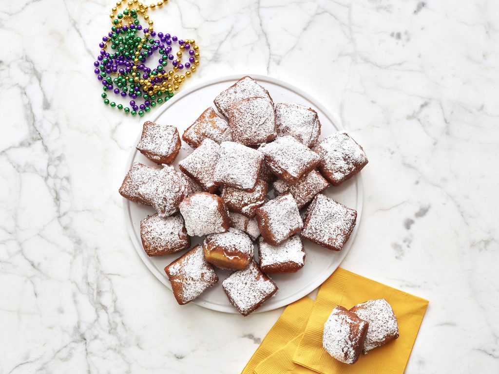 carnival mardi gras beignets