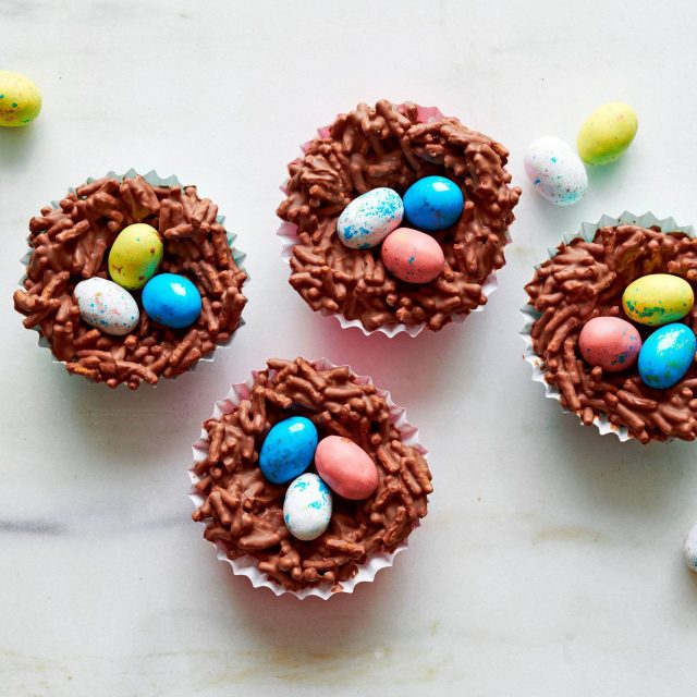 Chocolate Nests with Easter Eggs | Savory