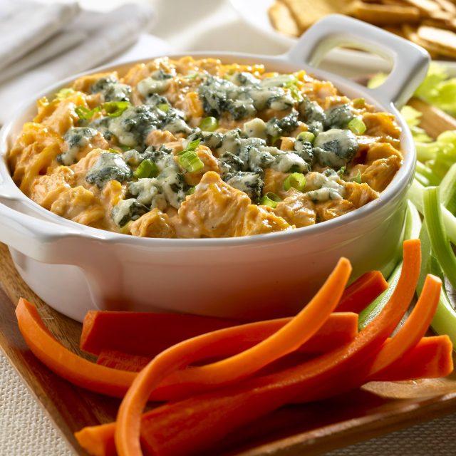 Hellmann’s® Disappearing Buffalo Chicken Dip | Savory