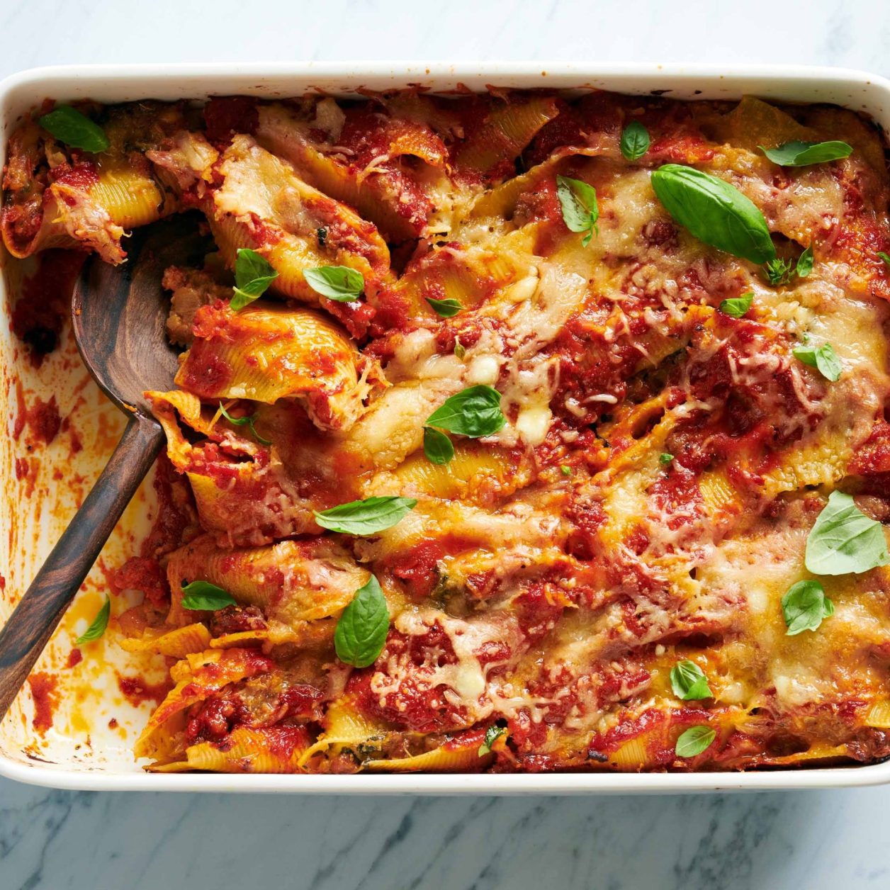 Sausage and Cauliflower–Stuffed Shells | Savory